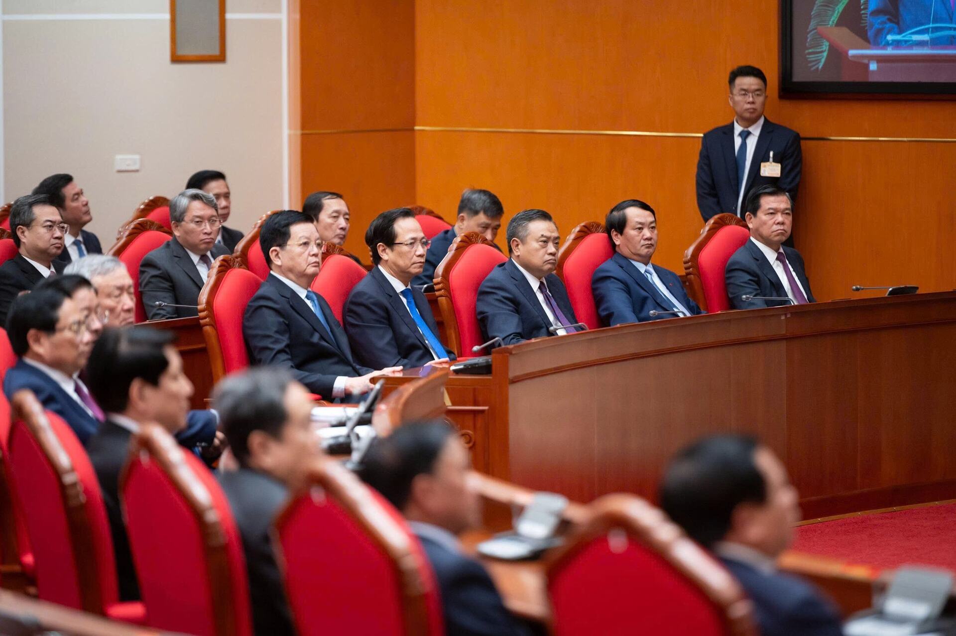 Toàn cảnh bế mạc Hội nghị lần thứ 14 Ban Chấp hành Trung ương Đảng khóa XIII- Ảnh 6.