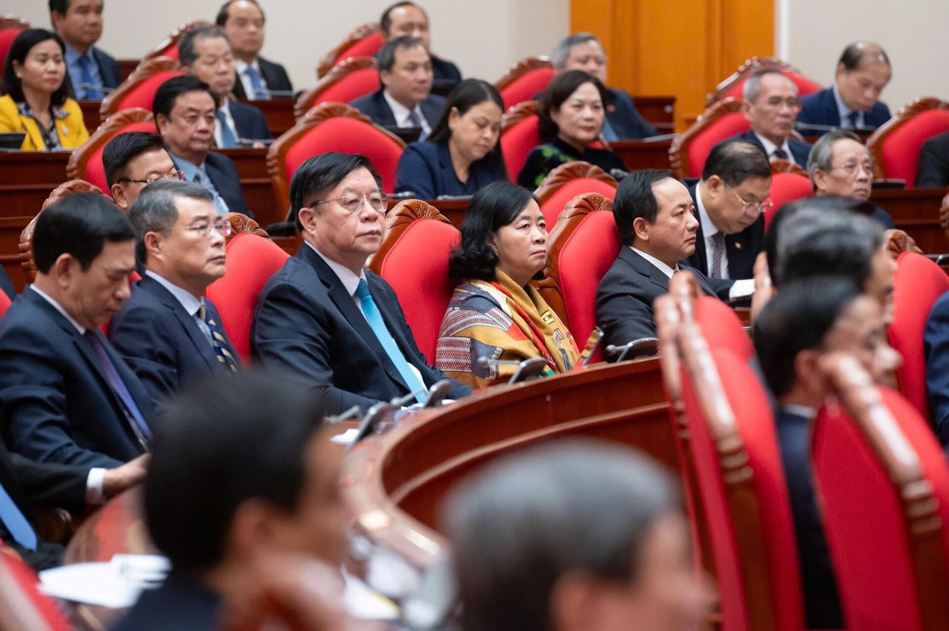 Toàn cảnh bế mạc Hội nghị lần thứ 14 Ban Chấp hành Trung ương Đảng khóa XIII- Ảnh 8.