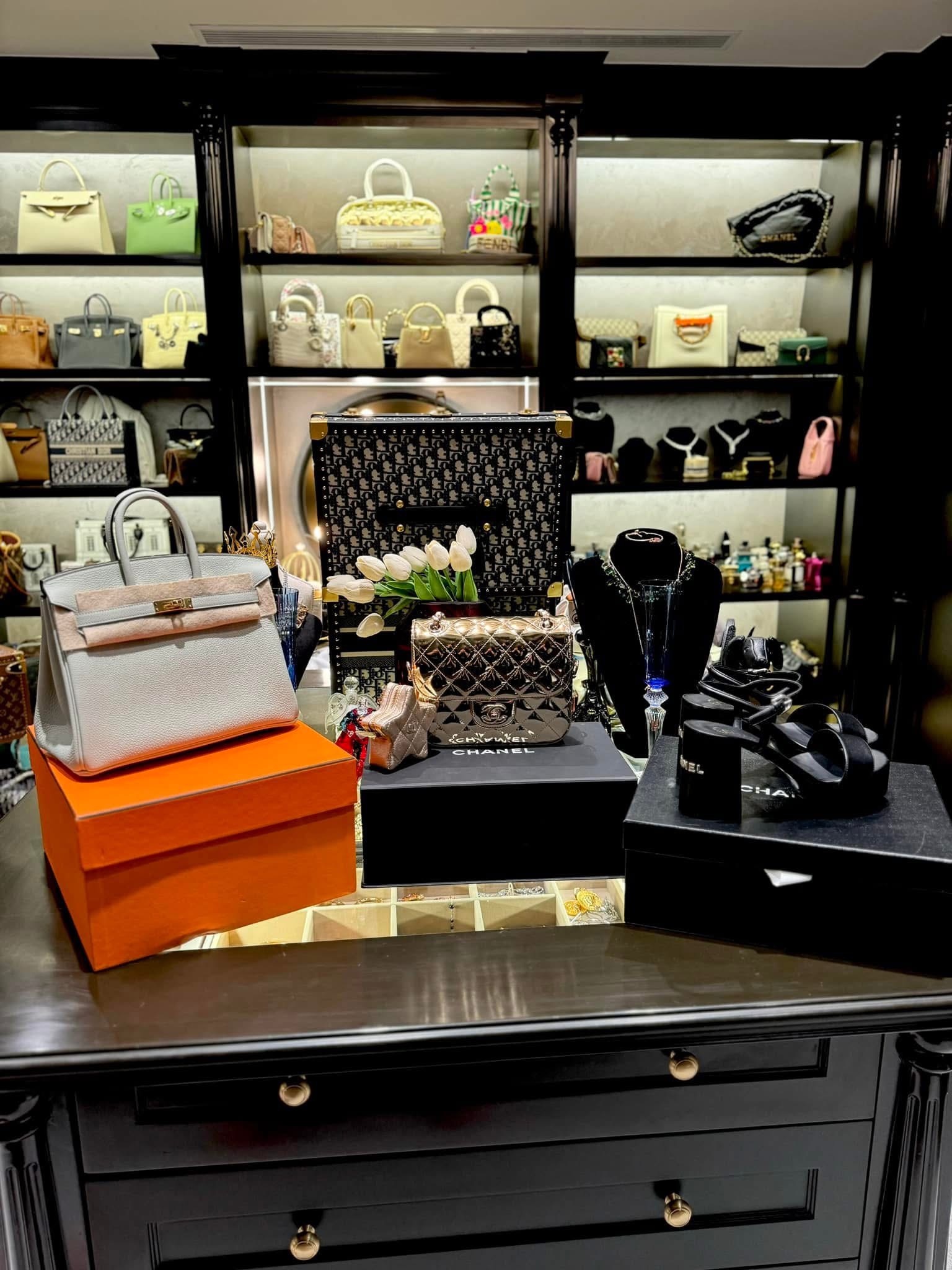 BST túi hàng hiệu của Đoàn Di Băng: Hermès đựng cún cưng, Dior và Chanel để đi chợ- Ảnh 7.