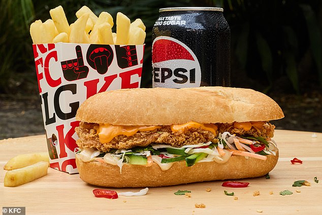 KFC chính thức đưa món bánh mì vào menu- Ảnh 2. KFC chính thức đưa món bánh mì vào menu- Ảnh 2.