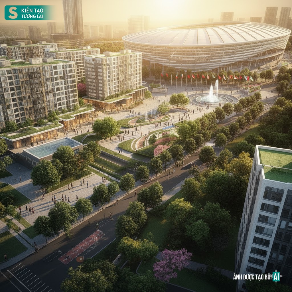 Chưa từng có: TP của Việt Nam sẽ có đô thị thể thao đẳng cấp Olympic rộng 16.000 ha khiến khu vực trầm trồ- Ảnh 5. Chưa từng có: TP của Việt Nam sẽ có đô thị thể thao đẳng cấp Olympic rộng 16.000 ha khiến khu vực trầm trồ- Ảnh 5.