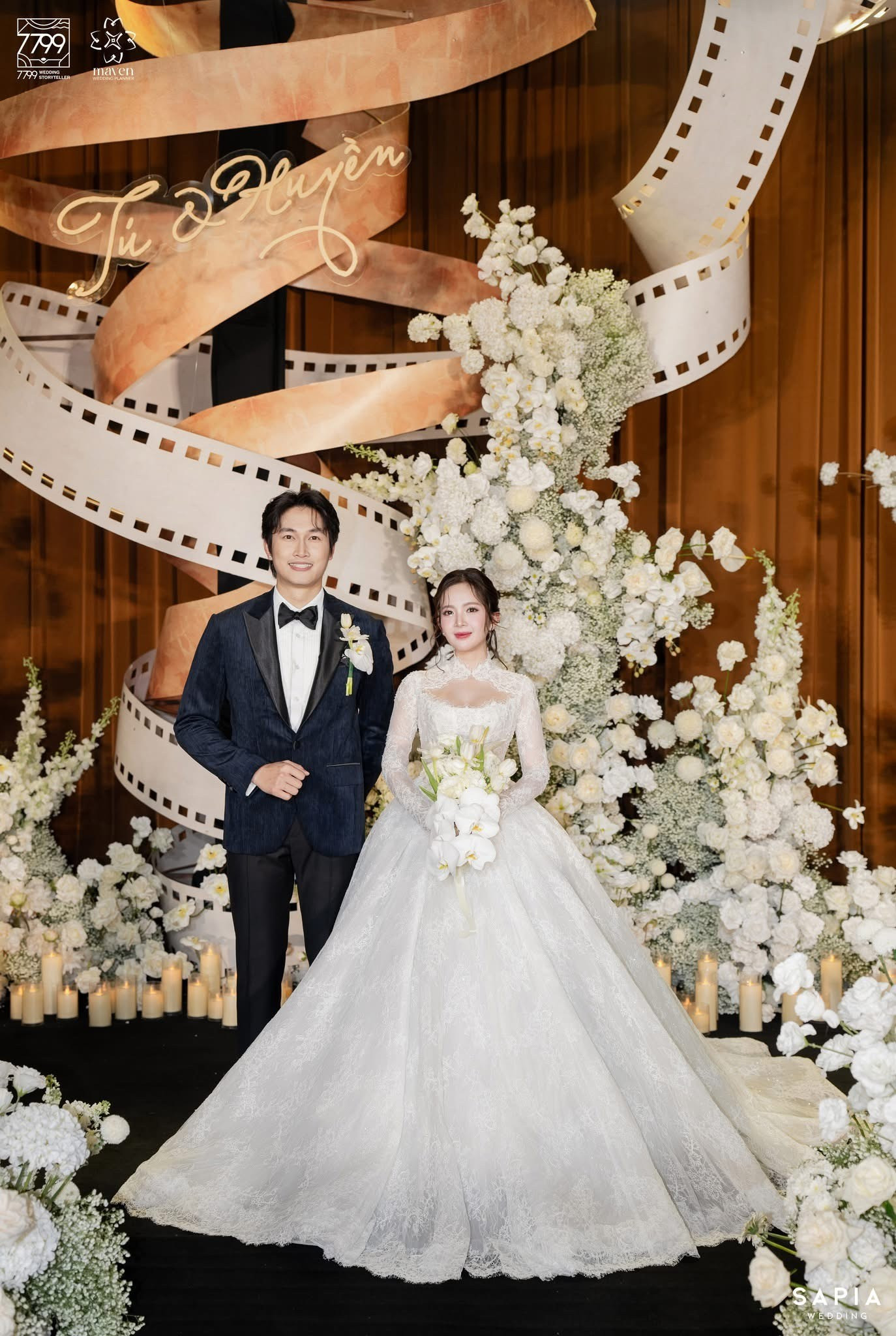 Ngọc Huyền liên tục khóc trong đám cưới với Đình Tú- Ảnh 7.