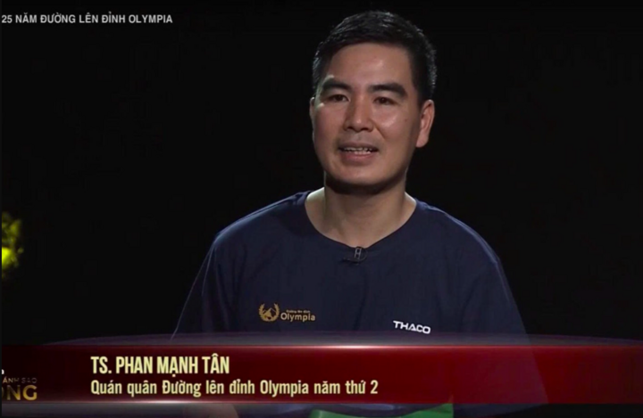 Quán quân Olympia: Tiến sĩ Tin học, quản lý cấp cao ở công ty công nghệ hàng đầu- Ảnh 2.