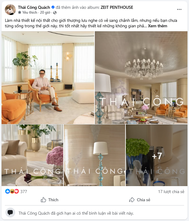 Thái Công trước khi khóa bình luận- Ảnh 2.