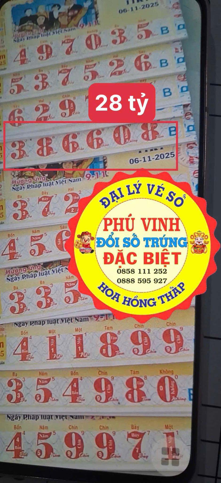 Xổ số miền Nam: Dãy số đặc biệt 386608 và 767459 đã tìm ra người trúng thưởng- Ảnh 2. Xổ số miền Nam: Dãy số đặc biệt 386608 và 767459 đã tìm ra người trúng thưởng- Ảnh 2.