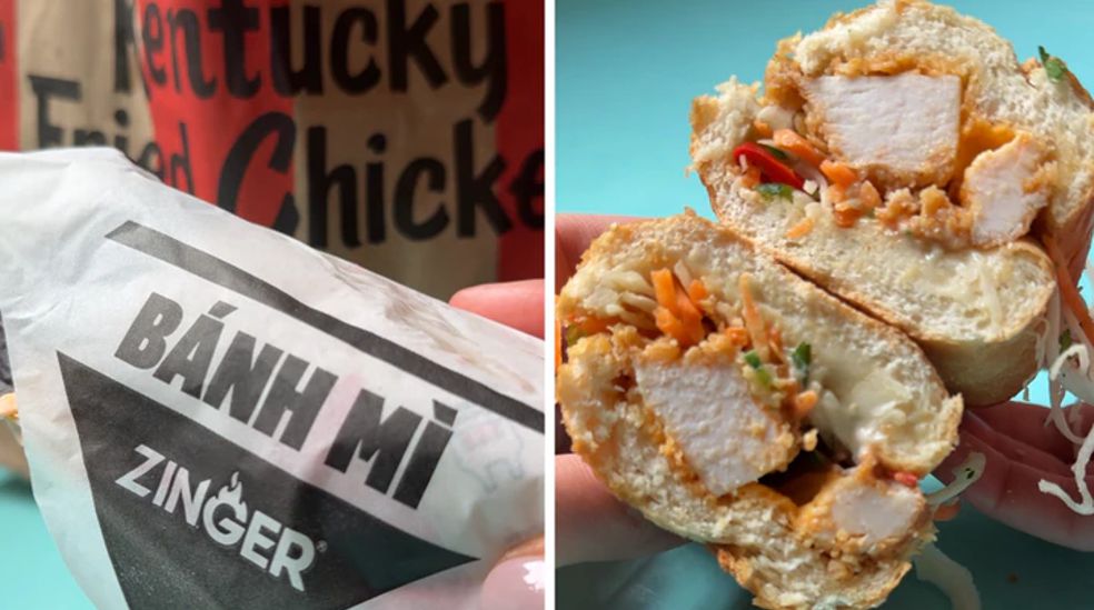 KFC chính thức đưa món bánh mì vào menu- Ảnh 1. KFC chính thức đưa món bánh mì vào menu- Ảnh 1.