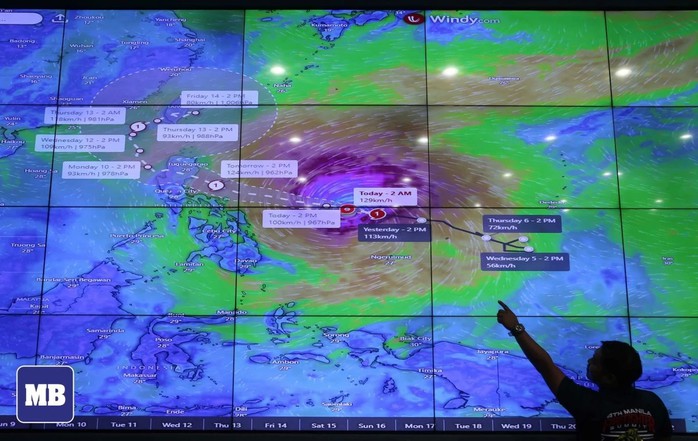 "Quái vật" Fung Wong (Phượng hoàng) có thể "vẽ lại bờ biển Philippines"?- Ảnh 1.