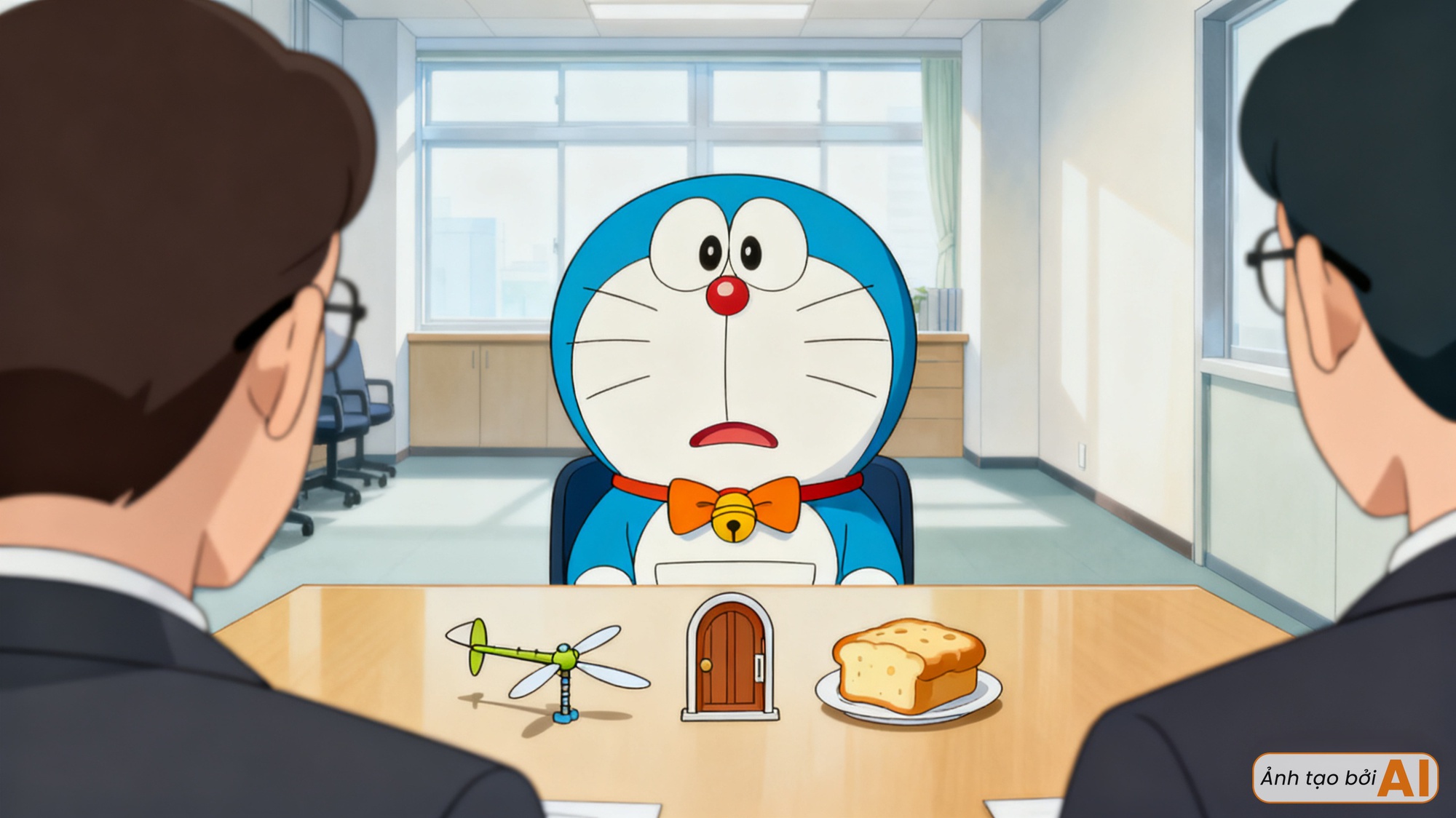 Nếu nhóm bạn Doraemon đi phỏng vấn xin việc: Nobita lại đến muộn, nhân vật tỏa sáng và đậu đầu tiên thì quá dễ đoán!- Ảnh 6.