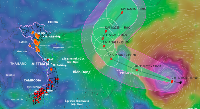 Fung Wong sắp mạnh lên cấp siêu bão, bất thường thế nào?- Ảnh 1. Fung Wong sắp mạnh lên cấp siêu bão, bất thường thế nào?- Ảnh 1.
