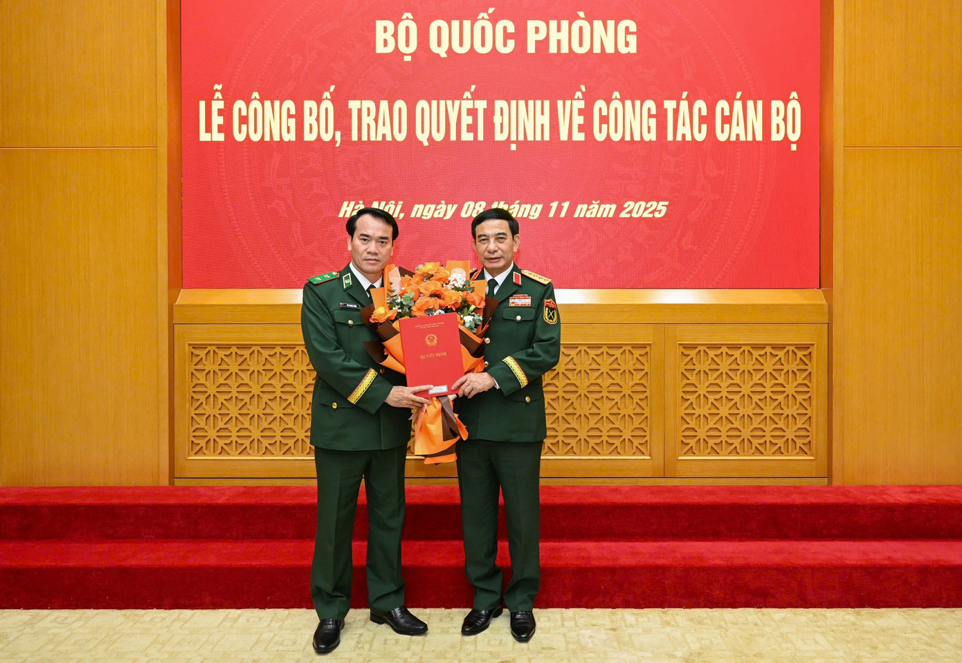 Đại tướng Phan Văn Giang trao quyết định bổ nhiệm Tư lệnh Bộ đội Biên phòng- Ảnh 1.