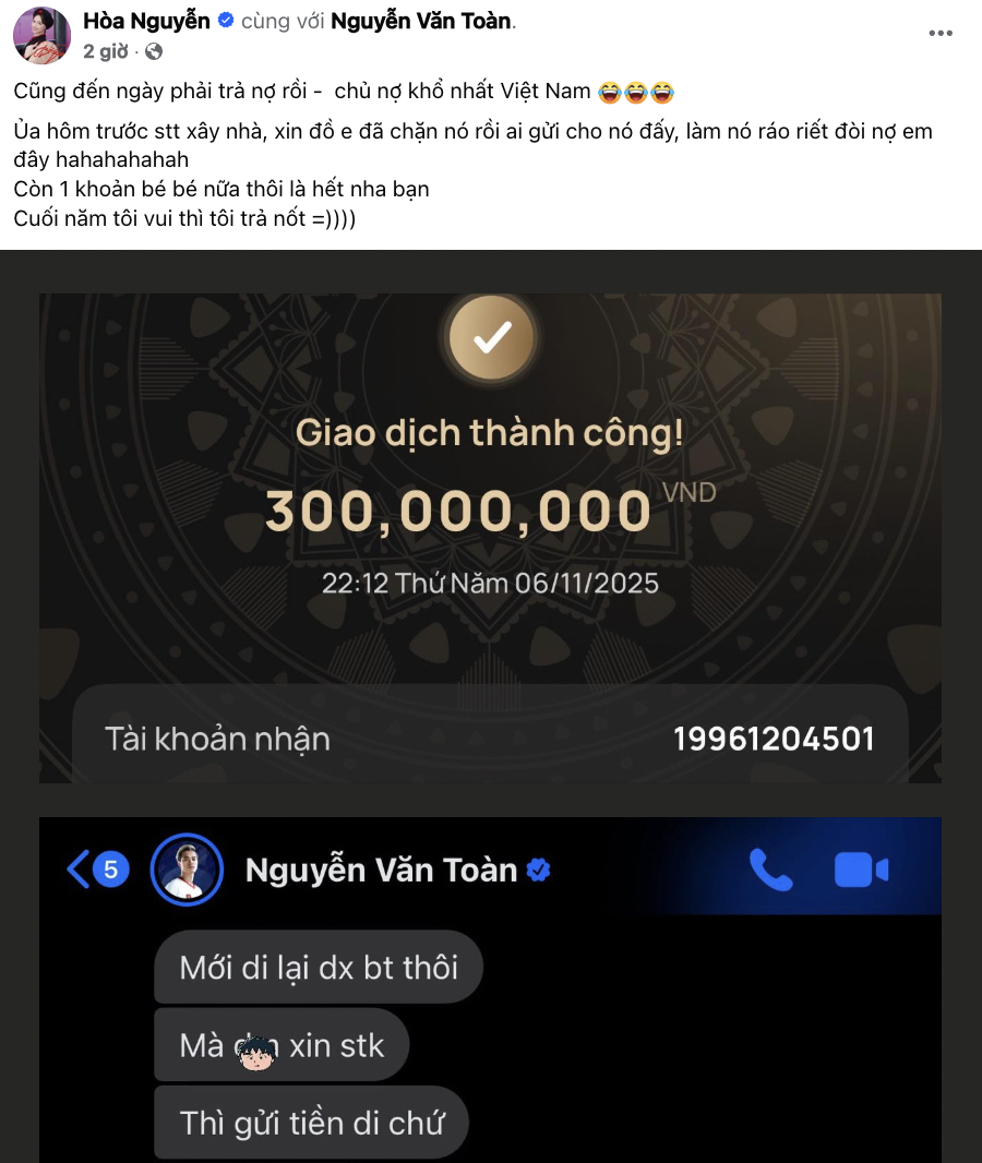 Hoà Minzy làm lộ bạn gái Văn Toàn- Ảnh 2.