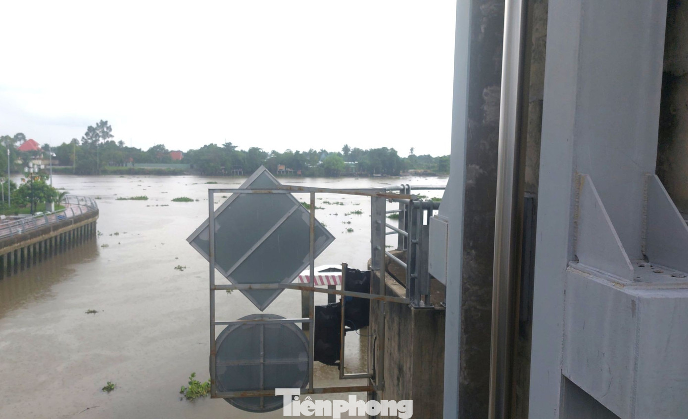 Tận thấy hệ thống tự động ngăn triều, chống ngập phía Bắc TPHCM- Ảnh 2.