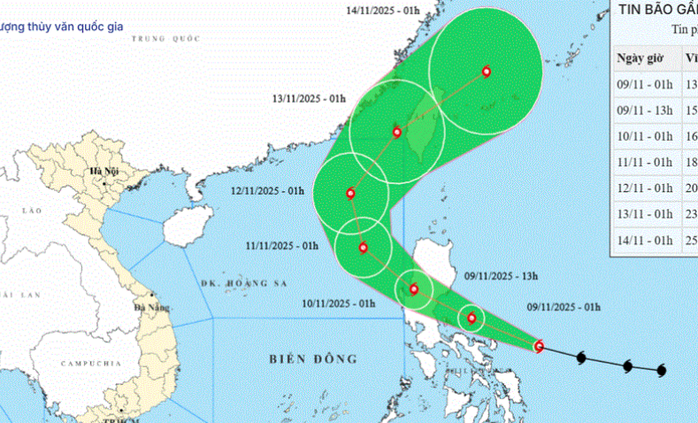 Bão Fung Wong mạnh cấp 15, giật cấp 17, sắp vào biển Đông- Ảnh 1. Bão Fung Wong mạnh cấp 15, giật cấp 17, sắp vào biển Đông- Ảnh 1.