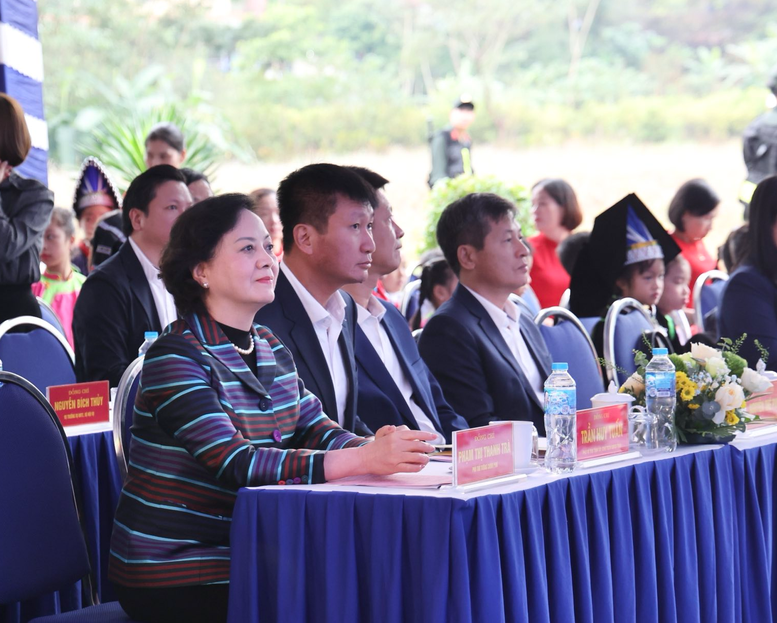 TỔNG THUẬT: Khởi công xây dựng các trường phổ thông nội trú tại các xã biên giới đất liền- Ảnh 26.