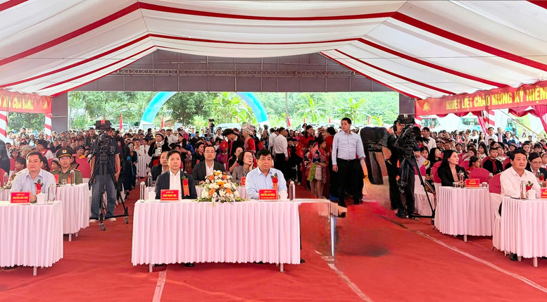 TỔNG THUẬT: Khởi công xây dựng các trường phổ thông nội trú tại các xã biên giới đất liền- Ảnh 21.