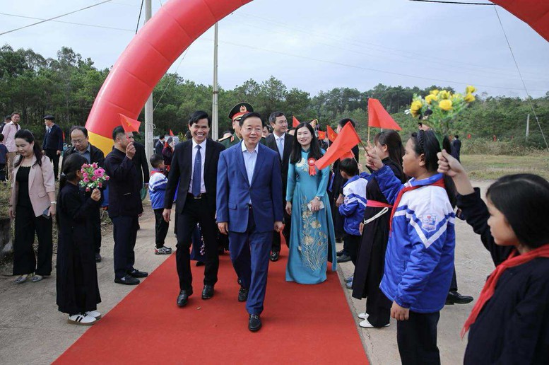 TỔNG THUẬT: Khởi công xây dựng các trường phổ thông nội trú tại các xã biên giới đất liền- Ảnh 12.