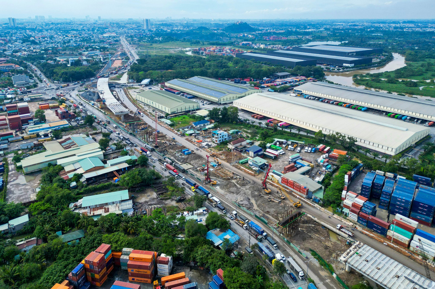 Nút giao nghìn tỷ phức tạp nhất Vành đai 3 trước ngày thông xe kỹ thuật- Ảnh 6.