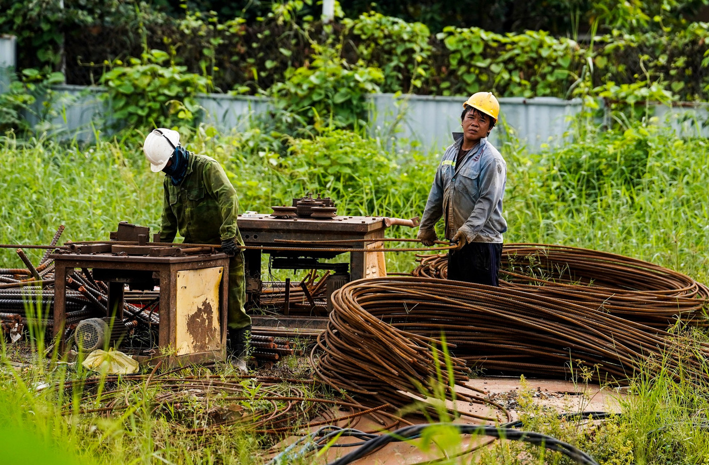 Nút giao nghìn tỷ phức tạp nhất Vành đai 3 trước ngày thông xe kỹ thuật- Ảnh 10.