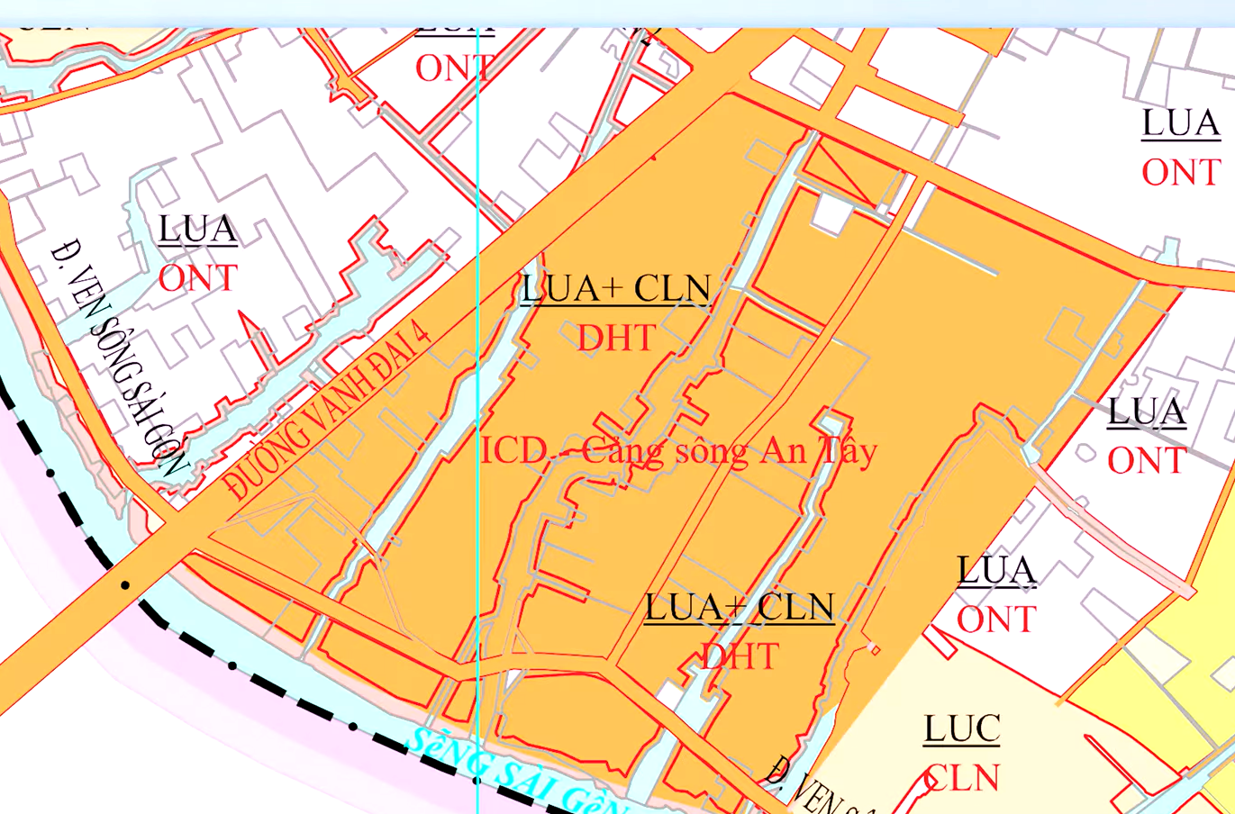 Nhìn từ trên cao khu vực sẽ có bến cảng, khu đô thị ven sông phía Bắc TPHCM- Ảnh 9.