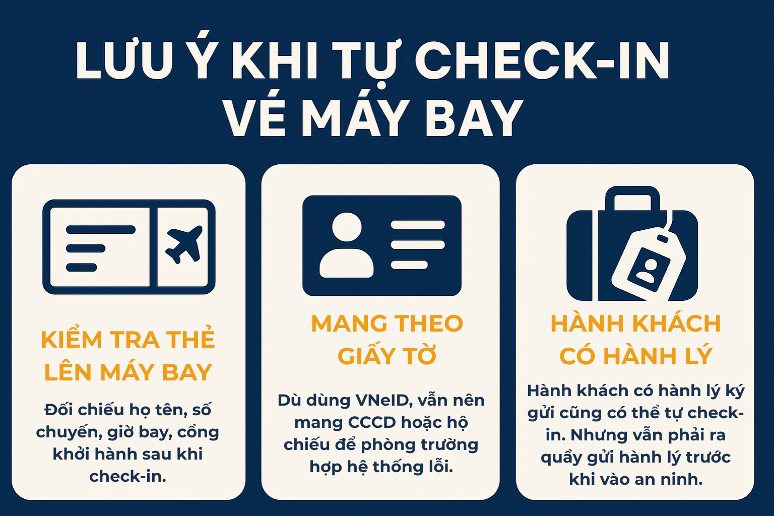 Không tới quầy, người không có hành lý ký gửi, không thuộc nhóm đặc biệt, sẽ check-in vé máy bay thế nào?- Ảnh 7.