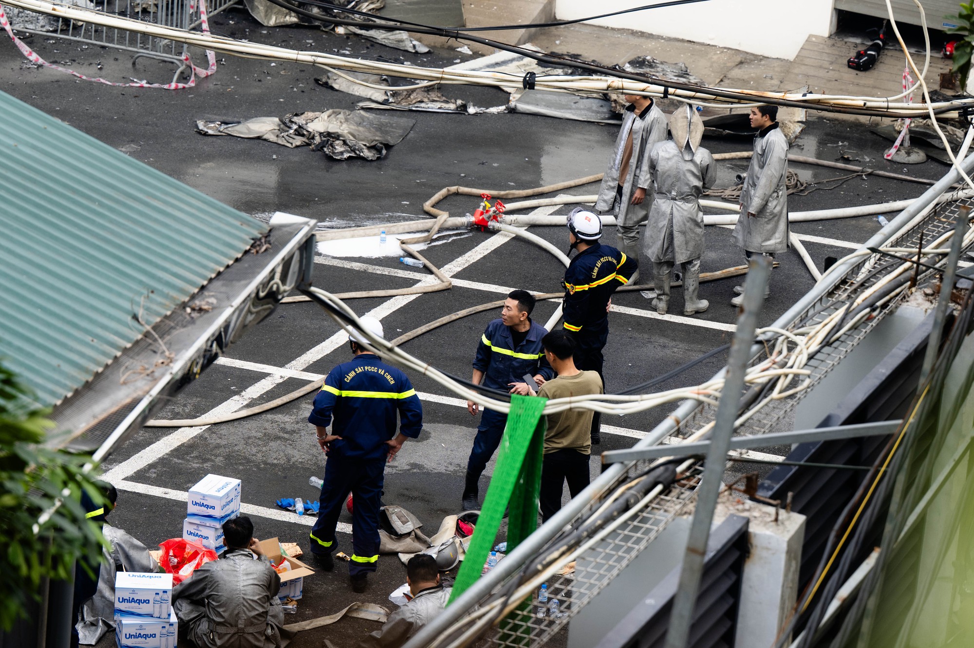 Hiện trường vụ cháy Nhà máy Bia Hà Nội Habeco- Ảnh 9.