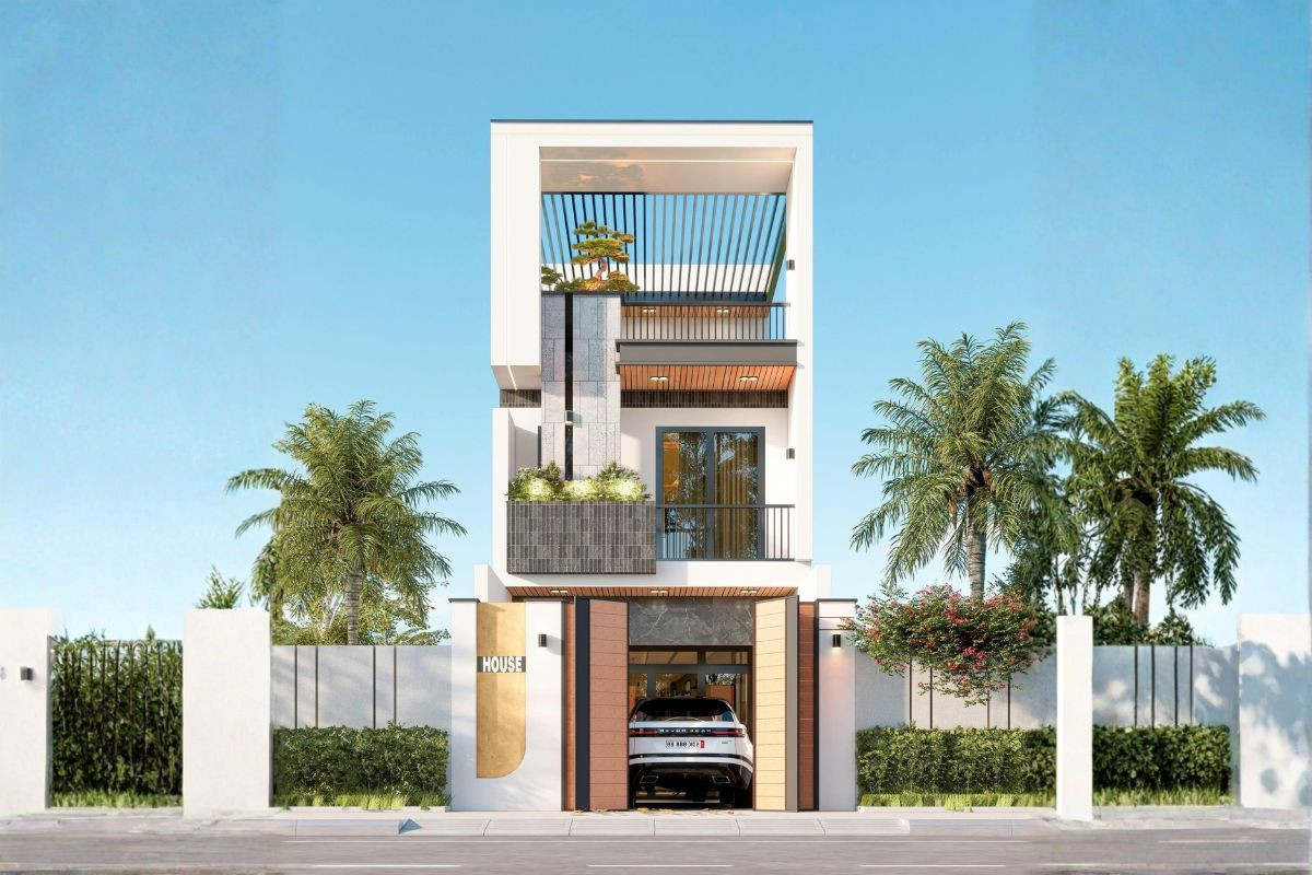 10 ý tưởng thiết kế mặt tiền nhà phố vừa đẹp vừa thoáng sáng- Ảnh 28.