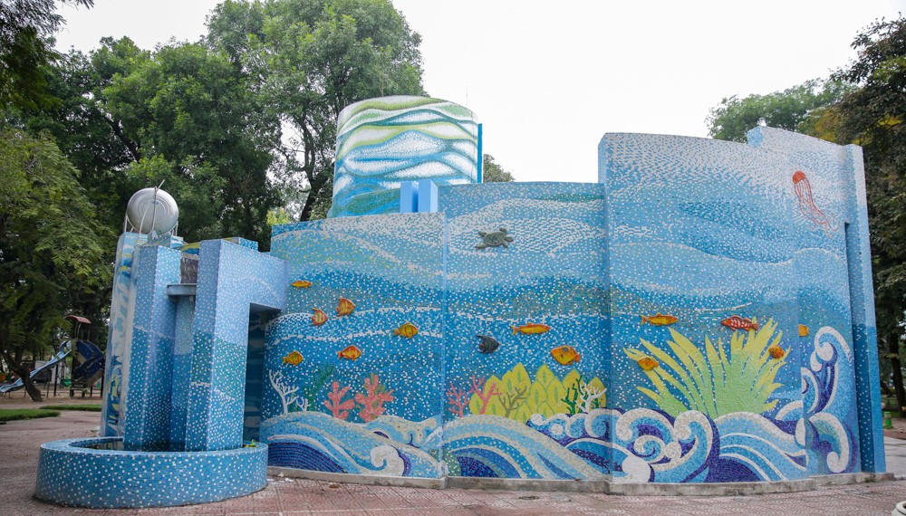 Công viên "cổ" giữa Hà Nội đang được quan tâm: Giáp 4 mặt phố lớn, từng có phương án cải tạo với 1500 tỷ - Ảnh 12.