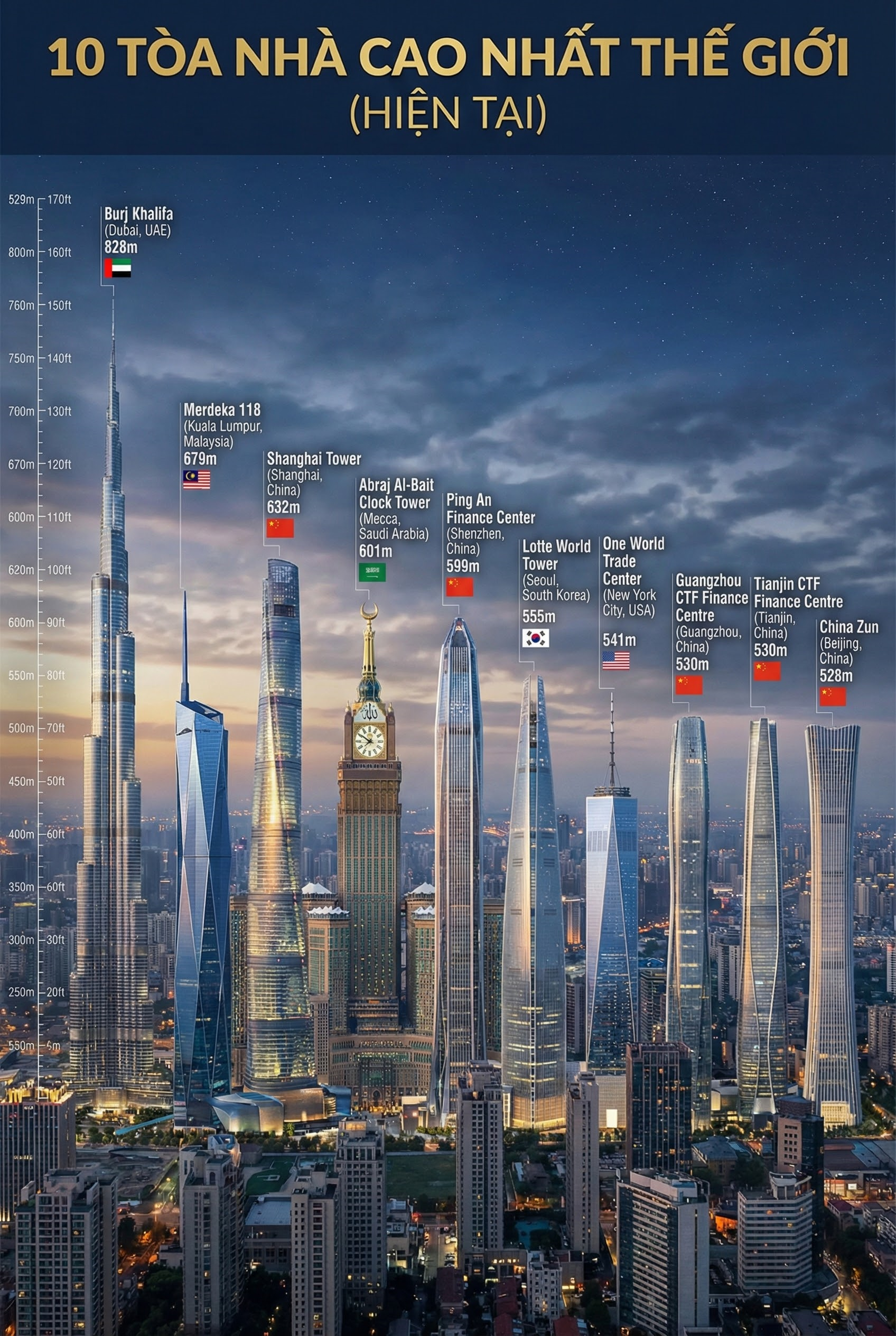 Tháp 108 tầng sừng sững giữa biển khơi Việt Nam: Sẽ vượt qua Trung Quốc, Hàn Quốc trong top 10 thế giới? - Ảnh 2.