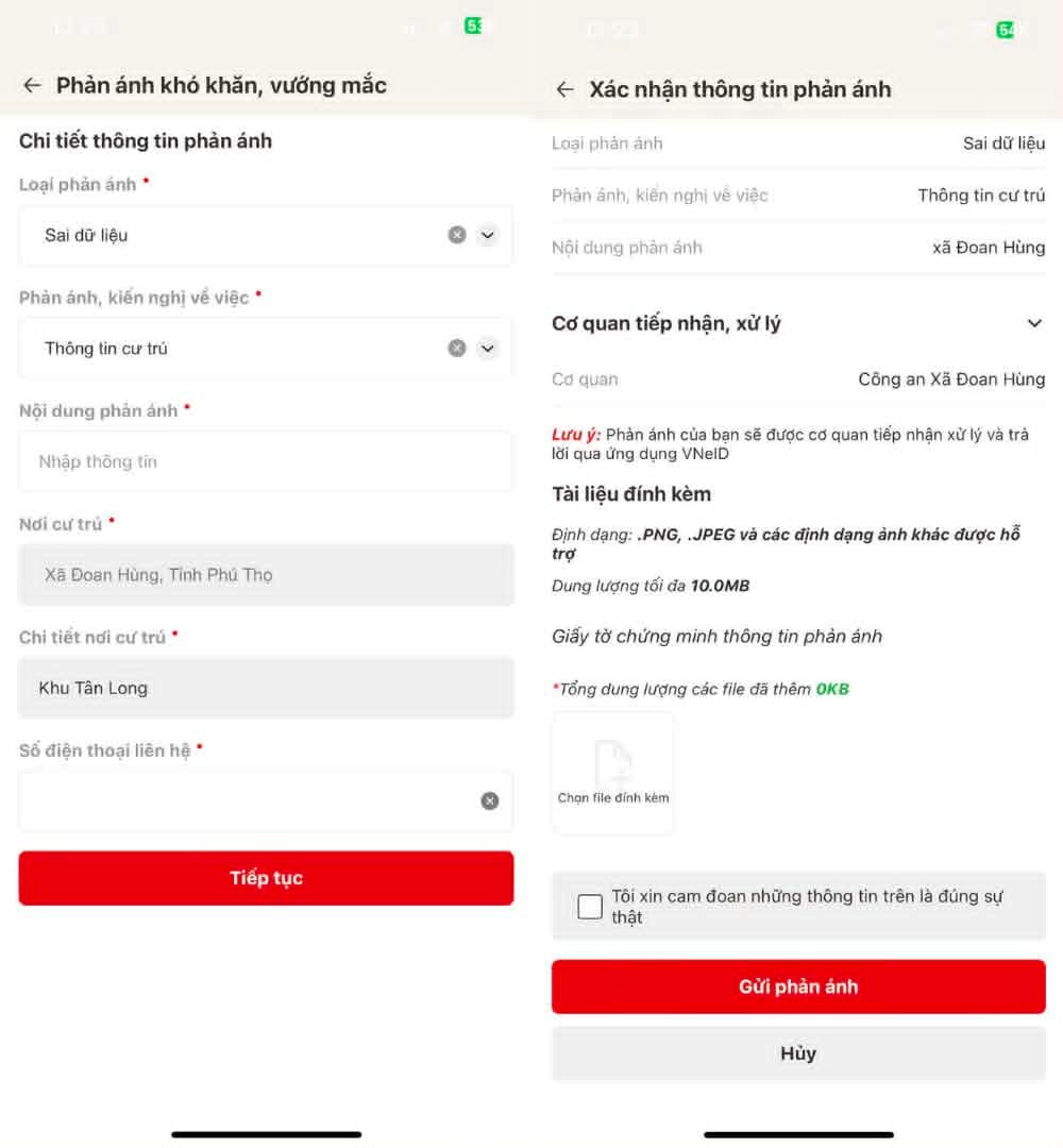 Cách chỉnh sửa thông tin địa chỉ thường trú, tạm trú đang bị sai trên ứng dụng VNeID đơn giản- Ảnh 4.