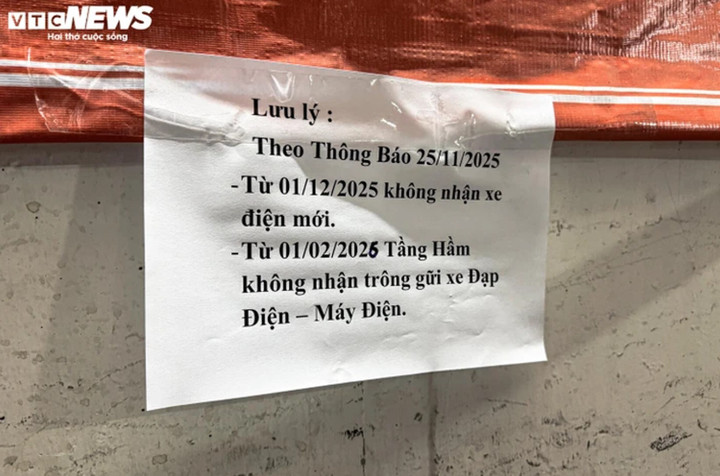 Ban quản lý HH Linh Đàm có được phép cấm cư dân gửi xe điện?- Ảnh 1.