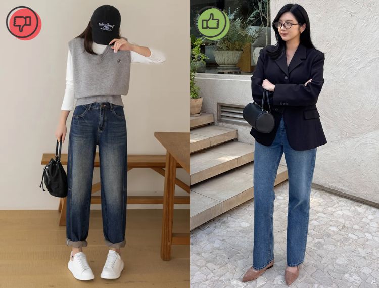Quần jeans trẻ trung thật nhưng cũng có 4 kiểu lỗi mốt, mix thế nào cũng không sành điệu nổi- Ảnh 3. Quần jeans trẻ trung thật nhưng cũng có 4 kiểu lỗi mốt, mix thế nào cũng không sành điệu nổi- Ảnh 3.