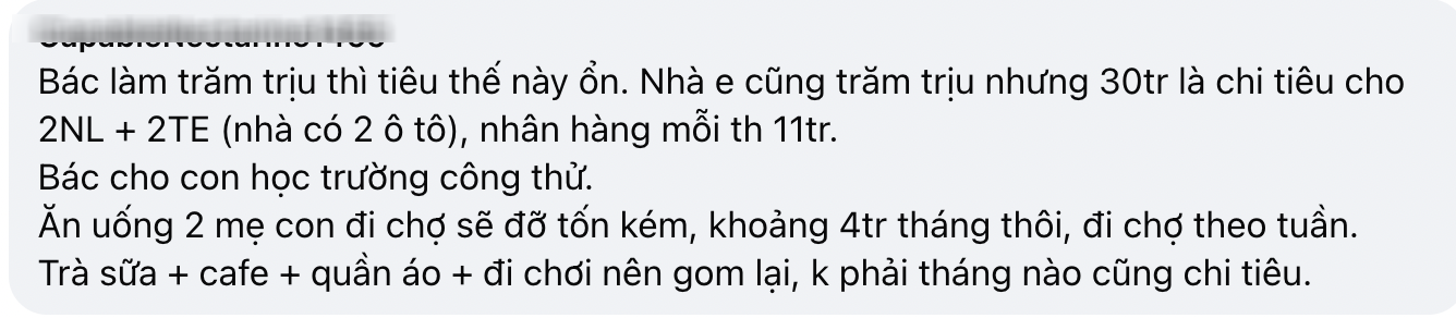 Mẹ đơn thân tiêu hơn 31 triệu/tháng: Bị chê tiêu hoang gấp mấy lần gia đình 3-4 người, nhưng nhìn kỹ từng khoản lại thấy hợp lý vô cùng- Ảnh 2.
