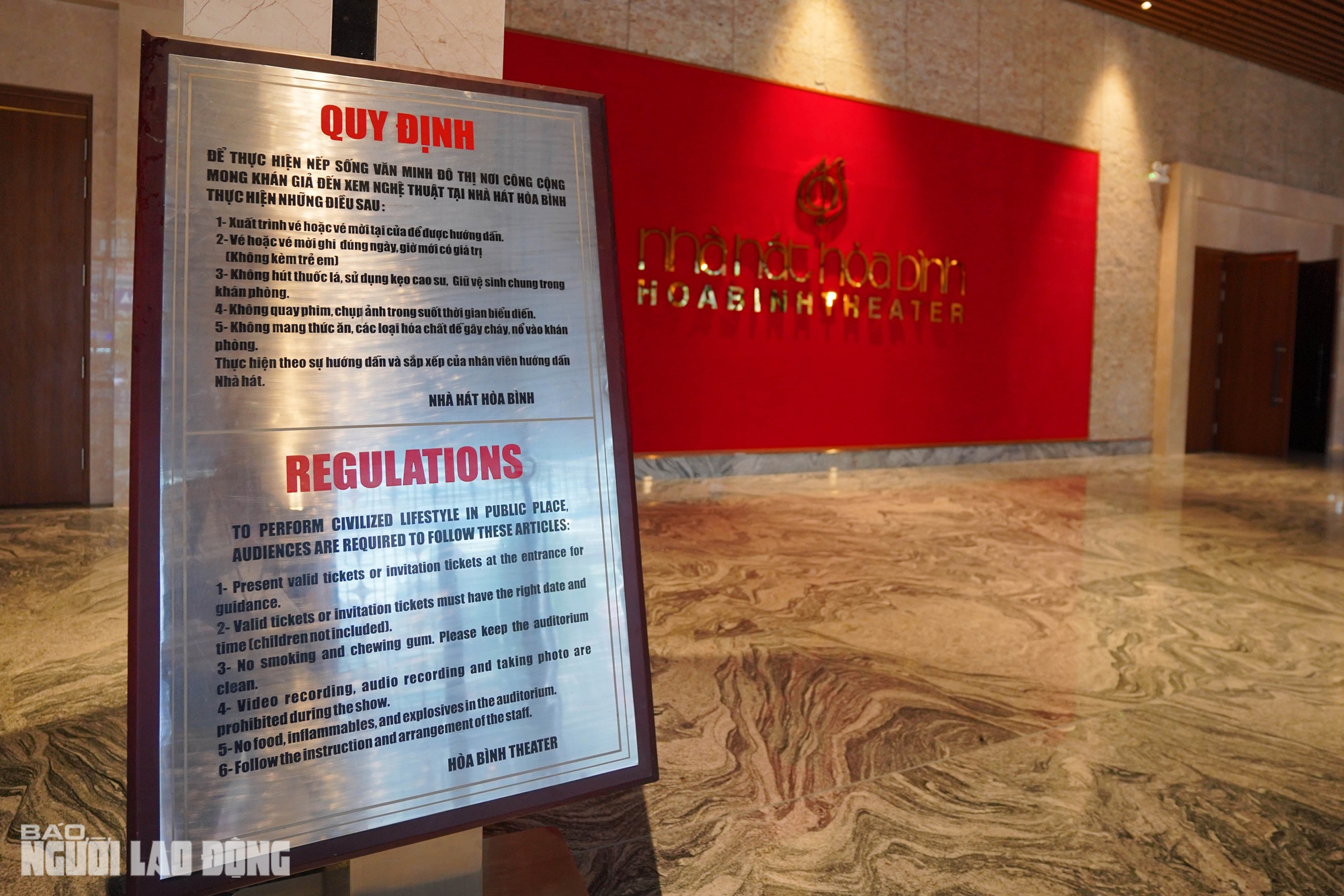 Ngắm nhà hát Hòa Bình tuyệt đẹp trong tấm áo mới trị giá hơn 270 tỉ đồng - Ảnh 7.