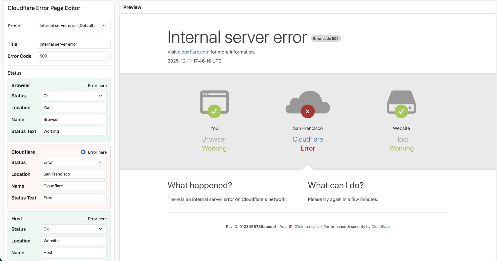 Một khứa coder nào đó "rảnh nhưng có tâm" tạo hẳn công cụ giả trang lỗi Cloudflare và Internet lập tức bối rối- Ảnh 1.