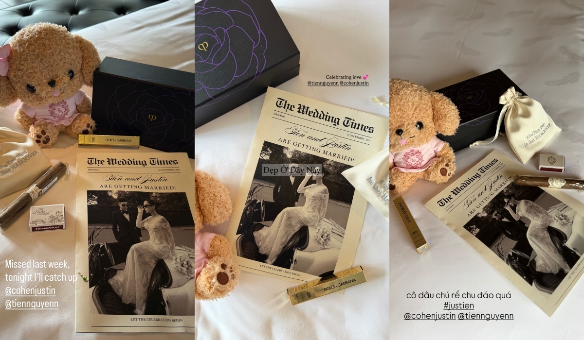 Chu đáo như vợ chồng hào môn Tiên Nguyễn: Chuẩn bị set quà chục triệu, với 2 thứ đặc biệt cho khách mời- Ảnh 2.
