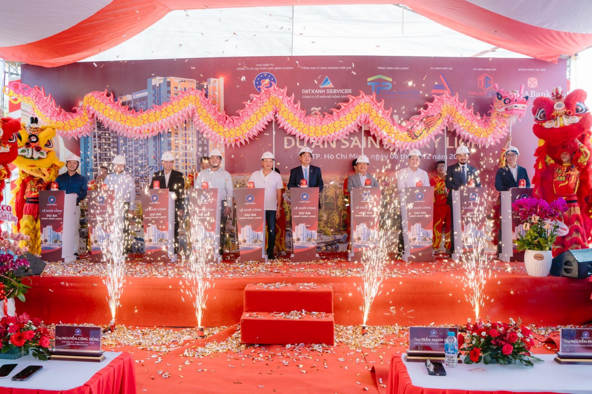 Chính thức khởi công Saint Mary Light - Biểu tượng tiên phong, kiến tạo chuẩn sống mới tại phường Thới Hòa- Ảnh 1.