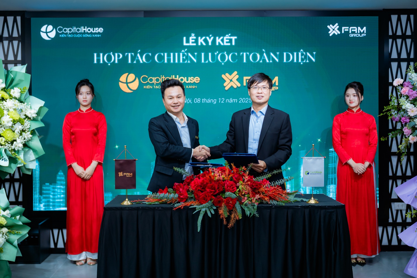 Capital House và Fam Group ký kết thỏa thuận hợp tác toàn diện - Ảnh 1.