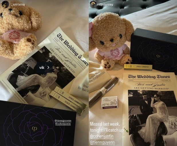 Tiên Nguyễn bị em trai nhắc đến bạn trai cũ ngay tại đám cưới khiến cả hội trường chấn động, cô dâu ra tín hiệu- Ảnh 2.