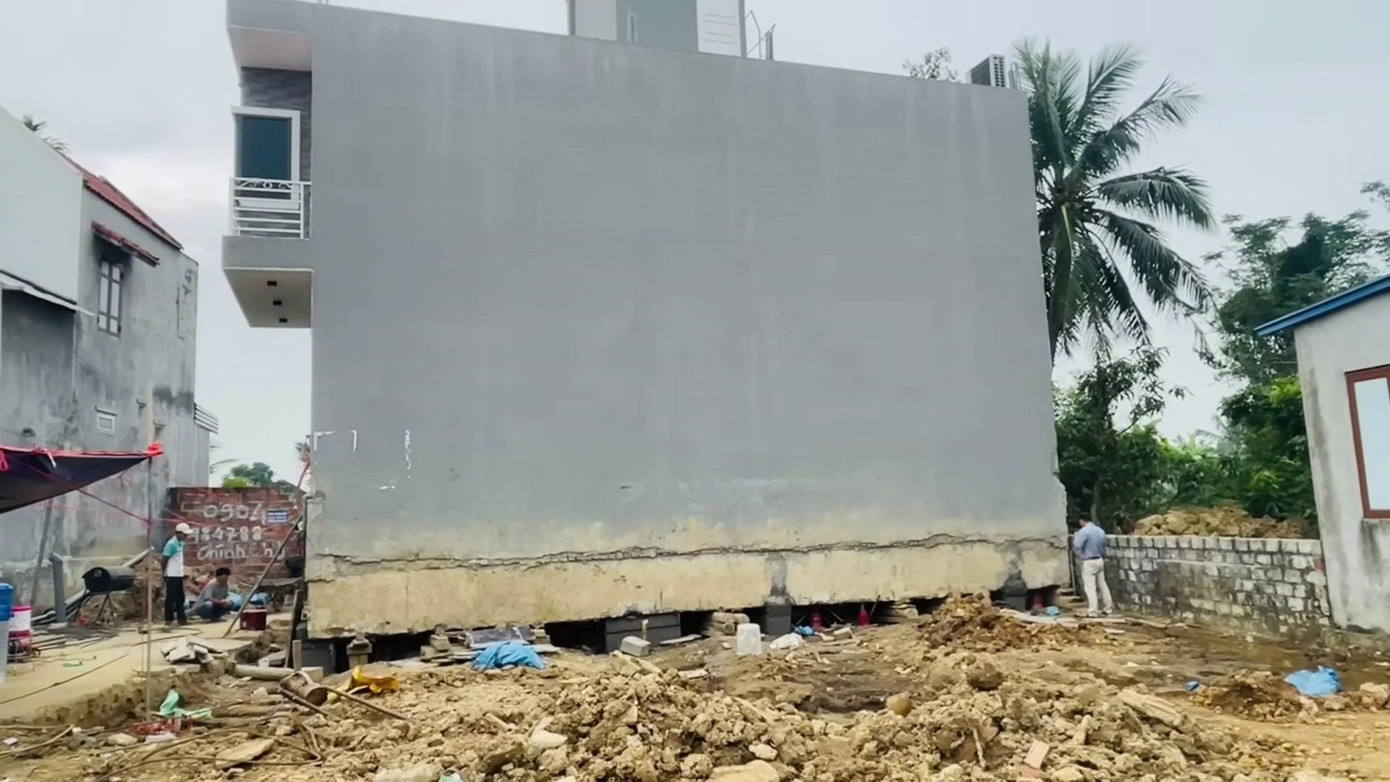 Ngôi nhà xây nhầm ở Hải Phòng về đúng vị trí nhưng phát sinh tình tiết bất ngờ- Ảnh 1.