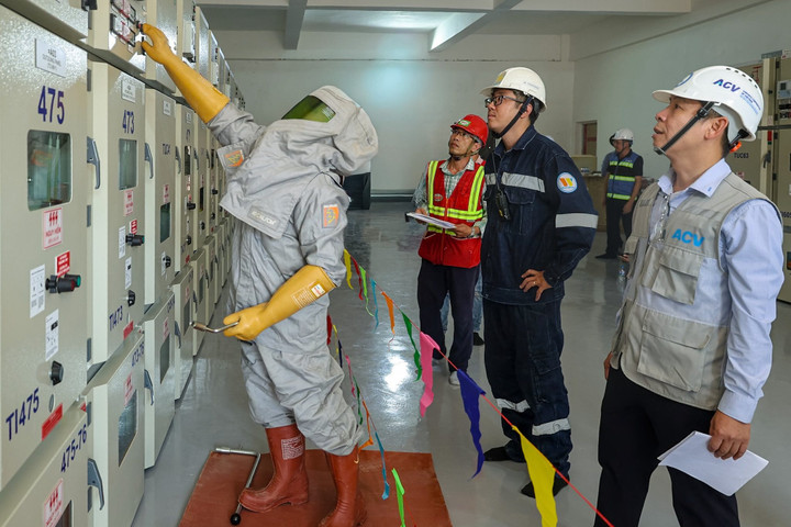 Hoàn tất đấu nối điện sân bay Long Thành, sẵn sàng bay kỹ thuật- Ảnh 1.