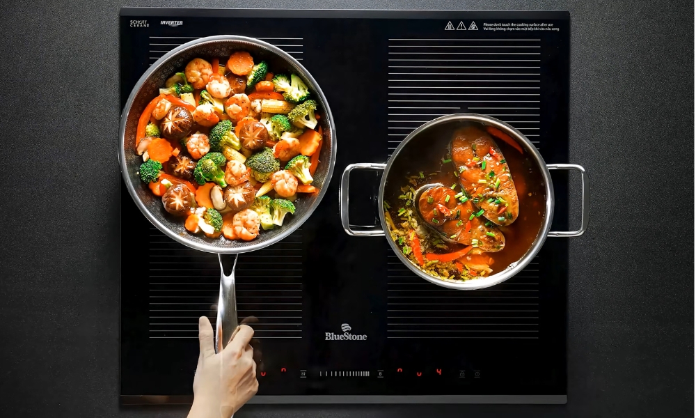 Bếp từ BlueStone tiết kiệm điện thế nào? Phân tích công nghệ Inverter & IGBT - Ảnh 2. Bếp từ BlueStone tiết kiệm điện thế nào? Phân tích công nghệ Inverter & IGBT - Ảnh 2.