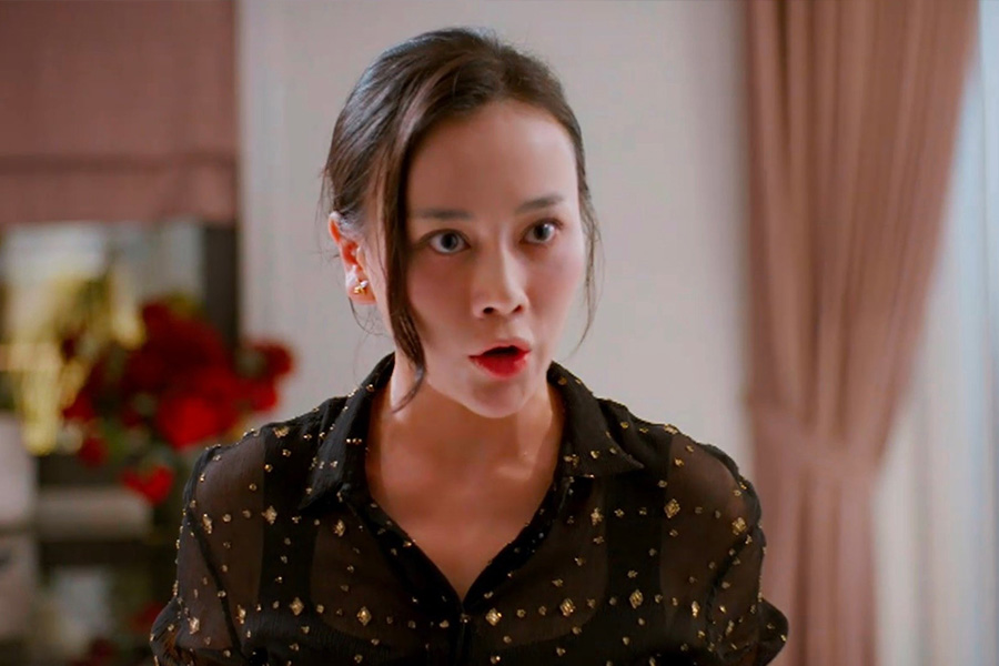 Phương Oanh trầy trật- Ảnh 1.