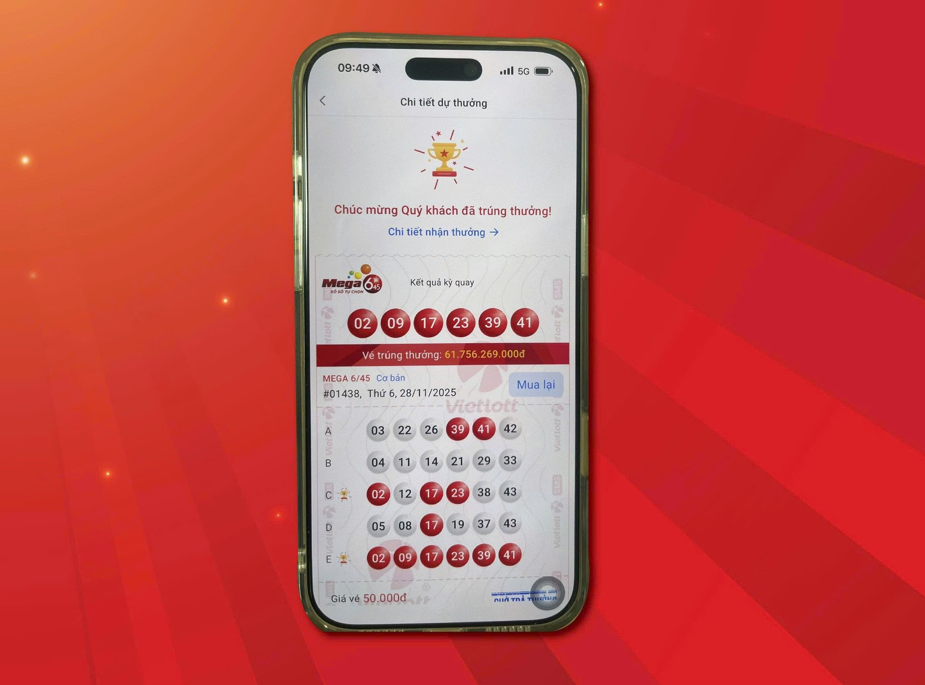 Vietlott có mức thưởng quá khủng cho ai trúng Power 6/55 tuần này!- Ảnh 2.