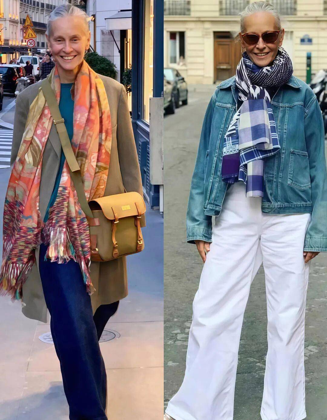 Học phụ nữ Pháp cách "già đi kiêu hãnh": Tóc bạc cứ để tự nhiên, quên ngay những bộ "đồ bà già" rộng thùng thình- Ảnh 14.