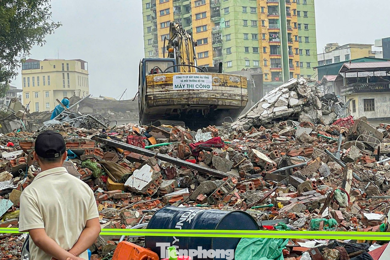 Dự án đường Vành đai 1 đoạn Hoàng Cầu - Voi Phục 'thần tốc' giải phóng mặt bằng- Ảnh 6.