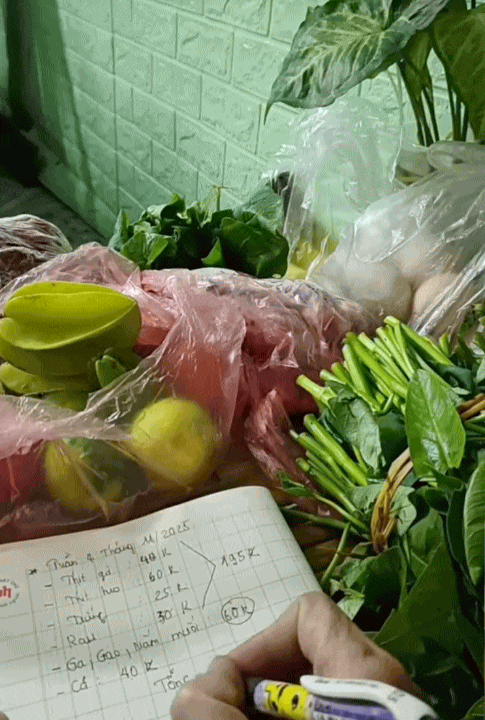 Tuổi trung niên, làm công nhân, tháng tiêu 2 triệu, tiết kiệm 11 triệu, từng đồng đều được tính toán và ghi chép cẩn thận- Ảnh 5.