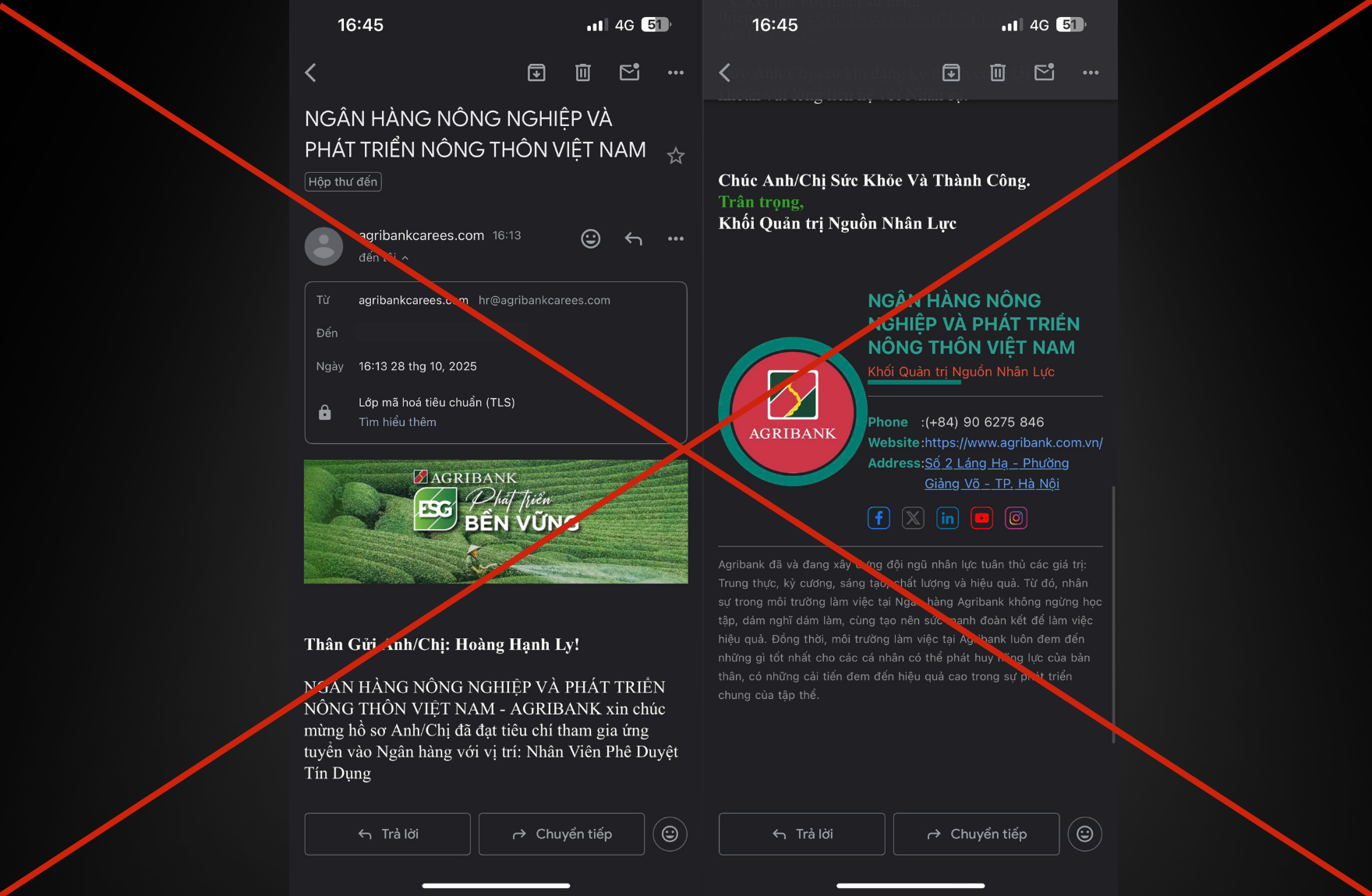 BIDV, Vietcombank, Agribank... cảnh báo khẩn đến tất cả khách hàng nhận được email này - Ảnh 2.
