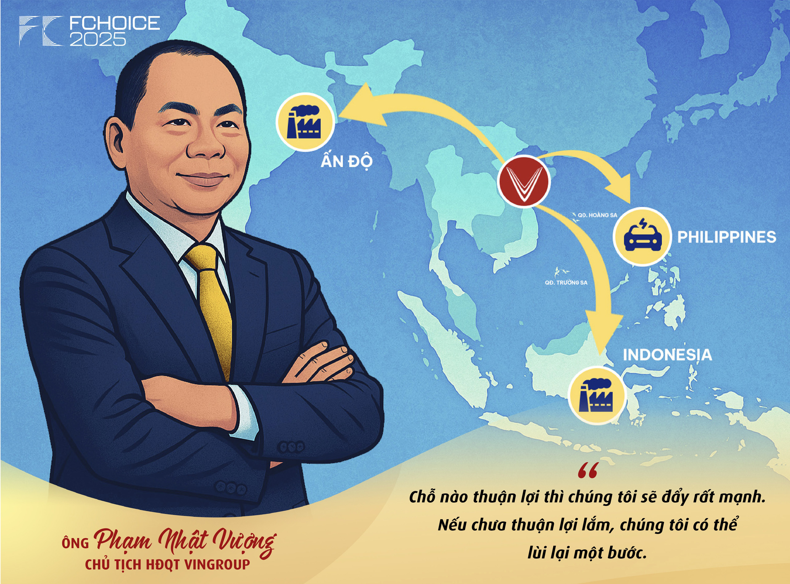 Từ vòm thép lớn nhất hành tinh đến hệ sinh thái 1 triệu tỷ, Vingroup 2025 cắm rễ sâu vào nội địa, vươn tay ‘siết chặt’ châu Á - Ảnh 8.