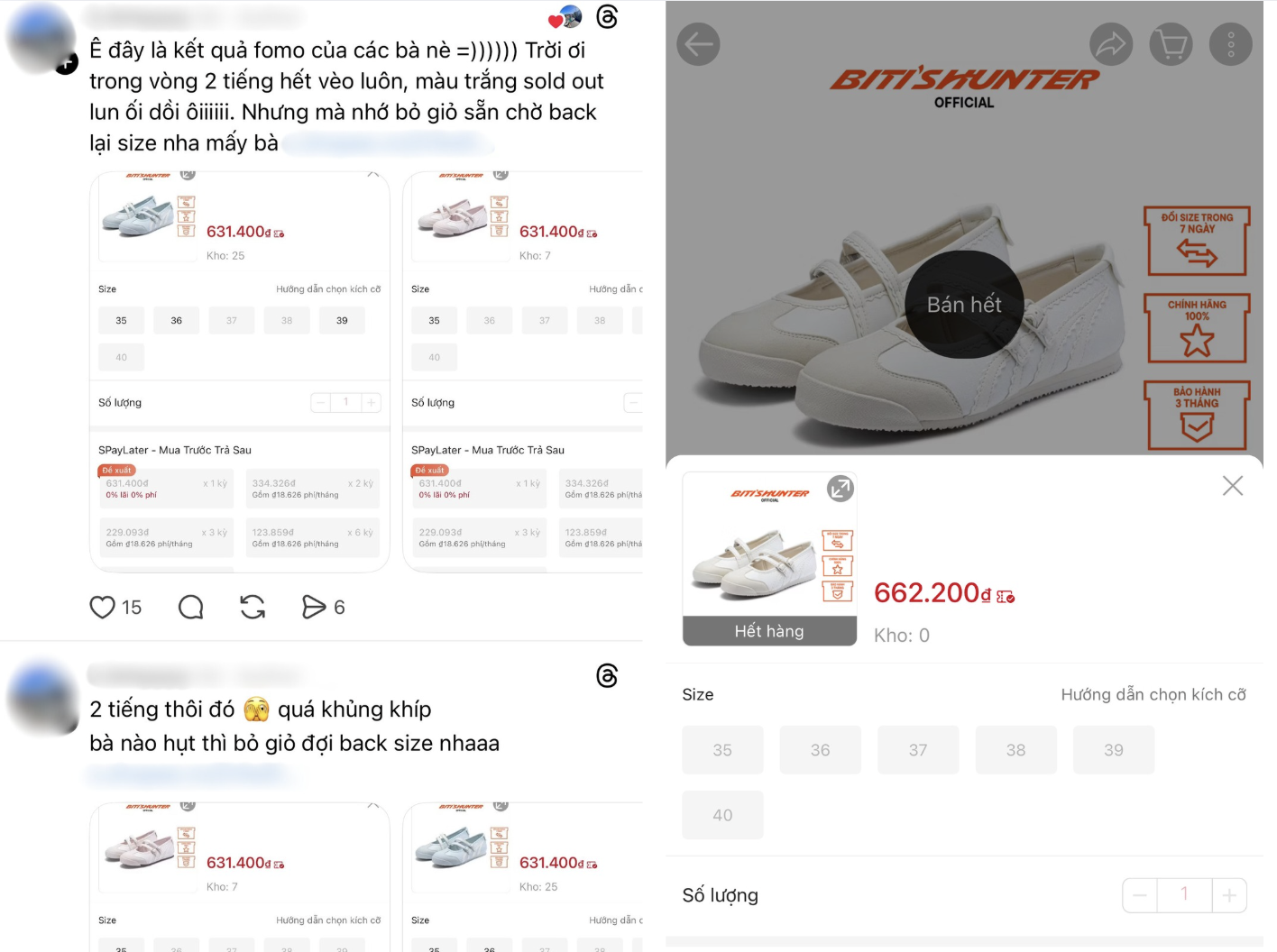 Lạ đời: Biti's ra giày mới y hệt Onitsuka Tiger, dân tình chê đạo nhái nhưng giày vẫn sold-out?- Ảnh 10. Lạ đời: Biti's ra giày mới y hệt Onitsuka Tiger, dân tình chê đạo nhái nhưng giày vẫn sold-out?- Ảnh 10.