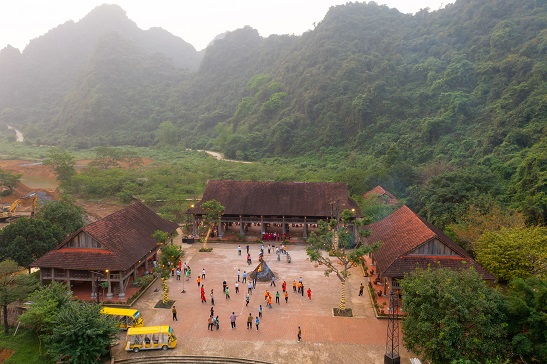 Giữa vùng lõi Bái Đính, Tràng An, có một điểm nữa tên "Thung", du khách nhận xét: Cảnh như trên phim - Ảnh 3.